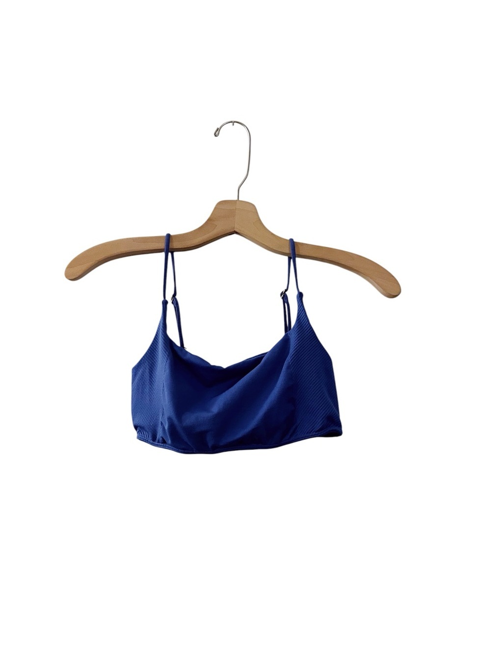 by Anthropologie Blue Bralette Cropped Sports Bra